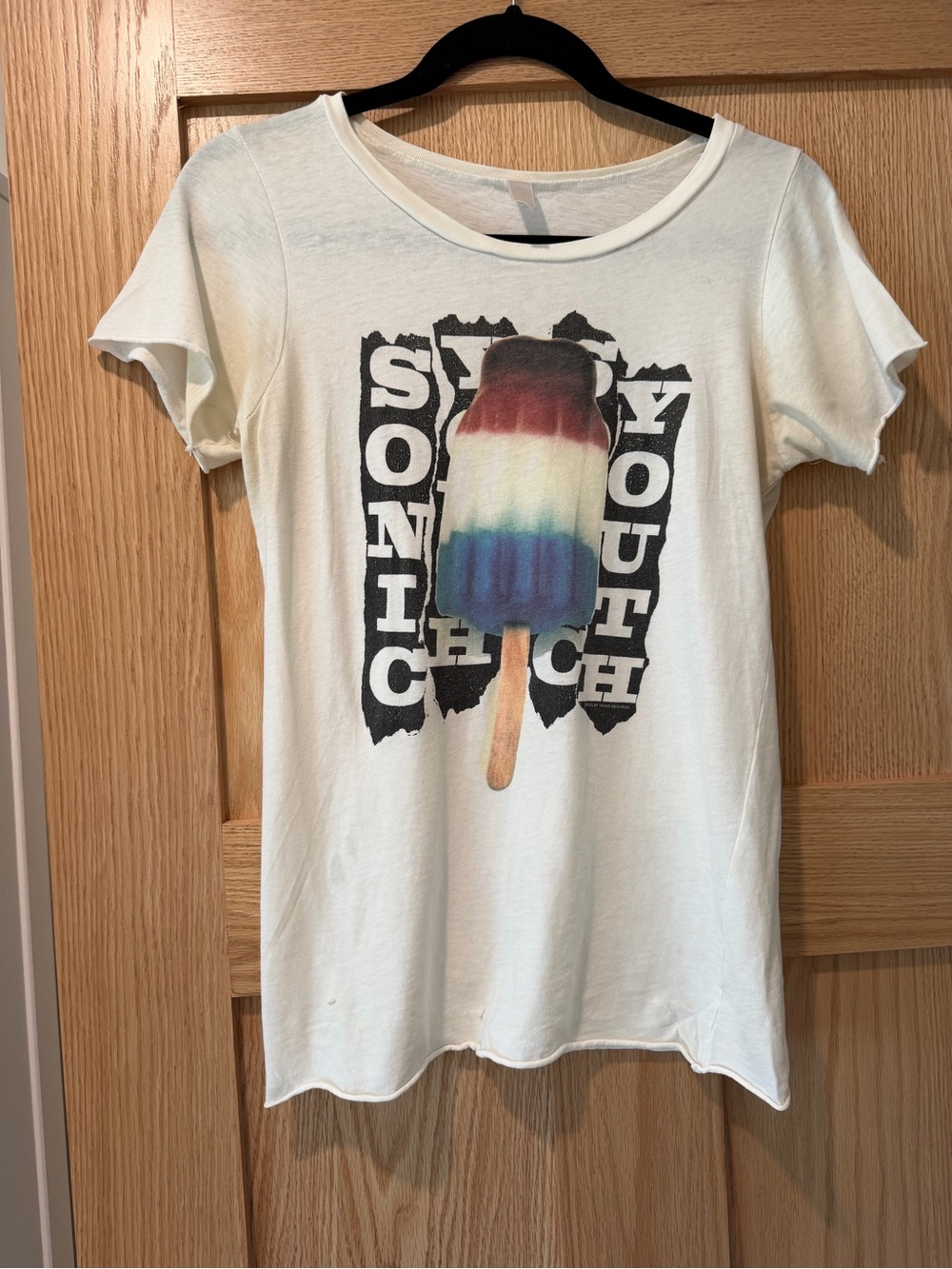Vintage Sonic Youth T-shirt with Rocket Pop